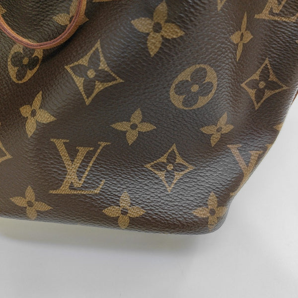 NÉONOÉ Nano Monogram Coated Canvas Brown