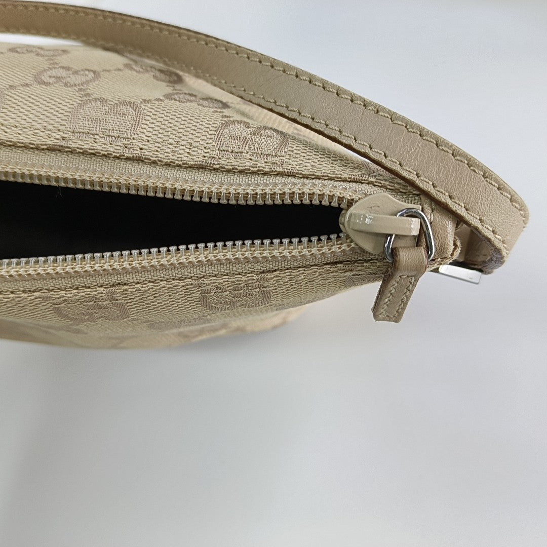 Monogram Canvas Top Handle Bag Beige