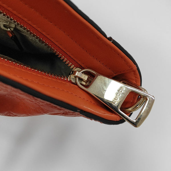 Bree Monogram Calfskin Orange