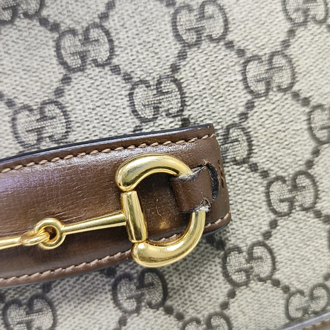 Horsebit 1955 Mini Coated Canvas Beige