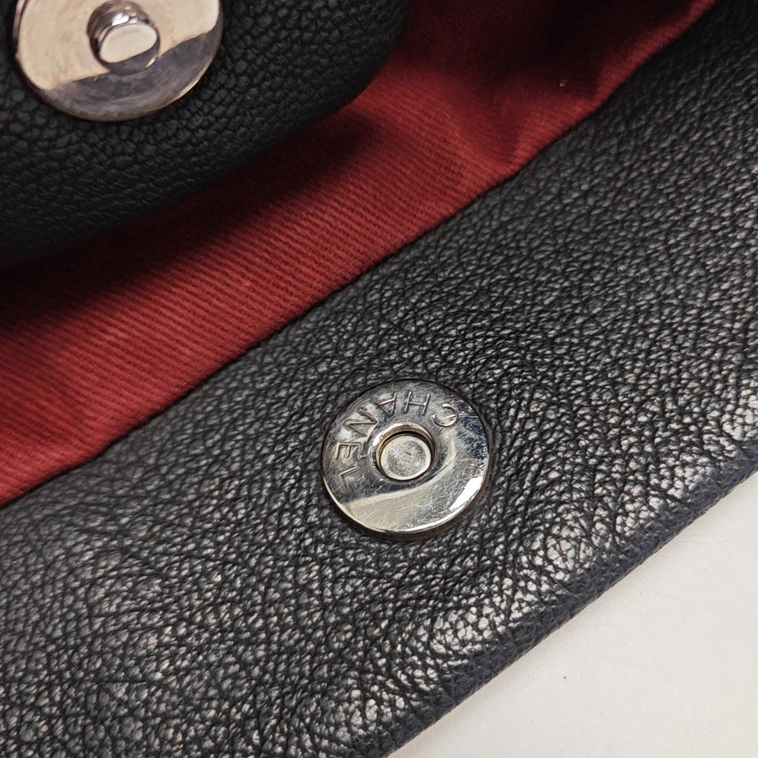 Quilted Lambskin Black