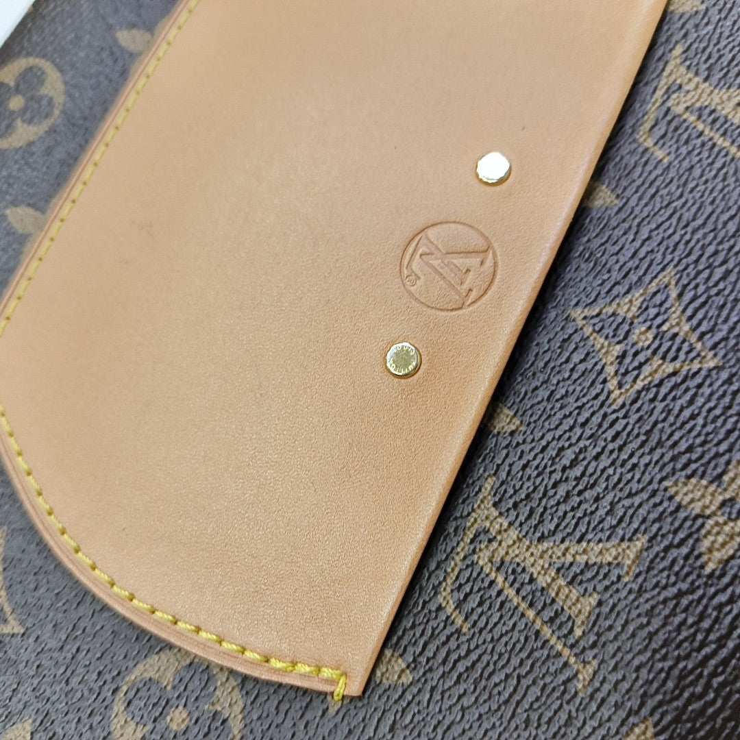 BOITE CHAPEAU MM Monogram Coated Canvas Brown