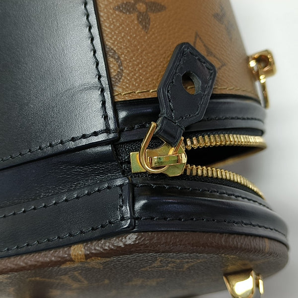 CANNES PM Monogram Coated Canvas Brown