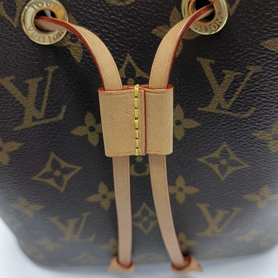 NÉONOÉ BB Monogram Coated Canvas Brown