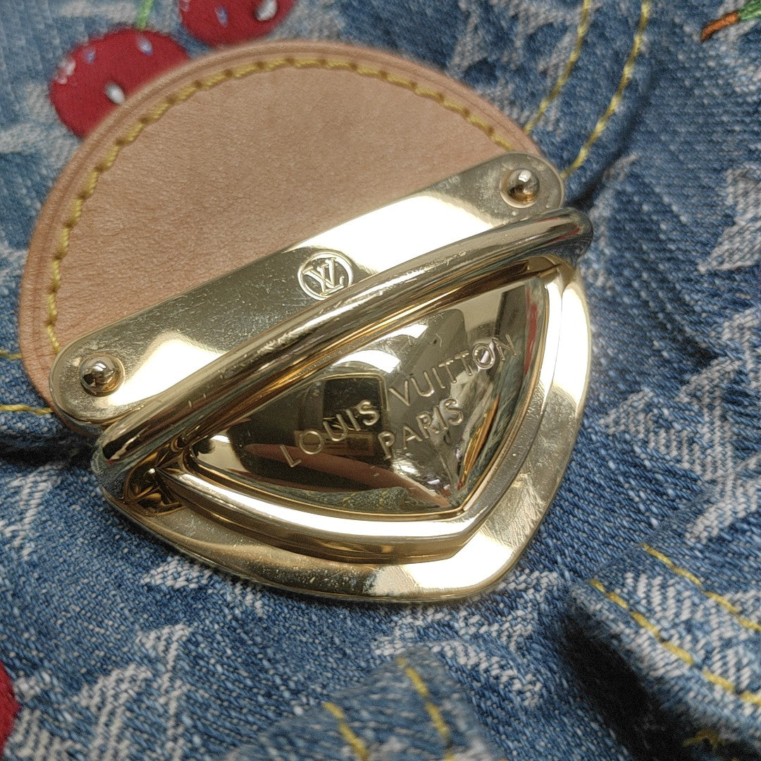 VENICE Monogram Denim Blue