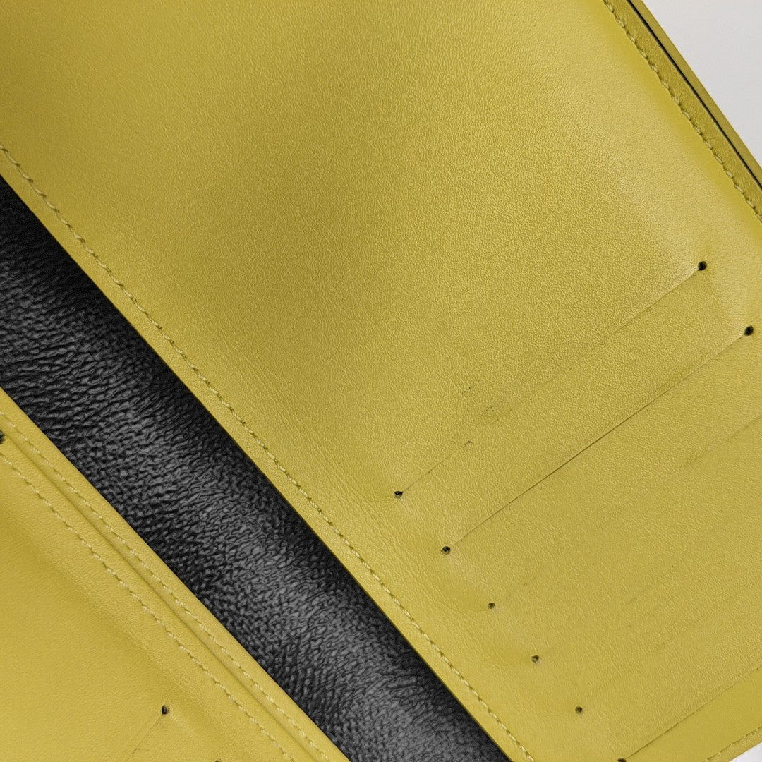 ALEXANDRE Damier Graphite Coated Canvas Gray Wallet