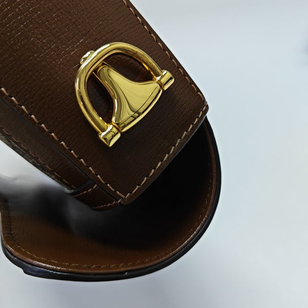 Horsebit 1955 Mini Coated Canvas Beige