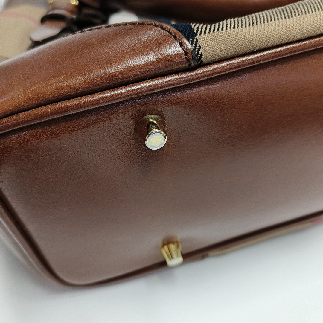 Whipstitch Canvas Brown