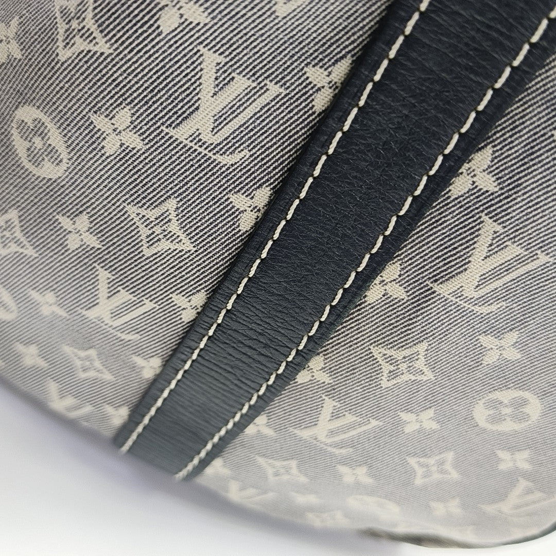 Monogram Canvas Top Handle Bag Blue