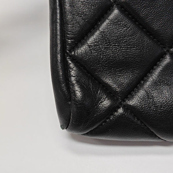 Vara Quilted Calfskin Black