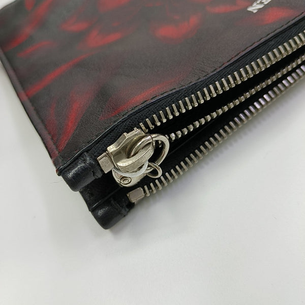 Calfskin Clutch Red
