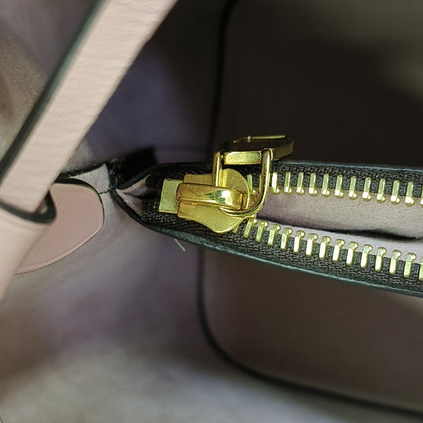 NÉONOÉ MM Monogram Coated Canvas Brown