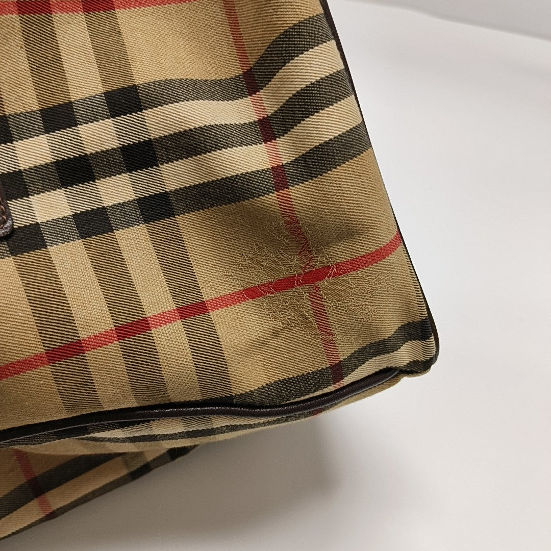 Canvas Shoulder Bag Brown