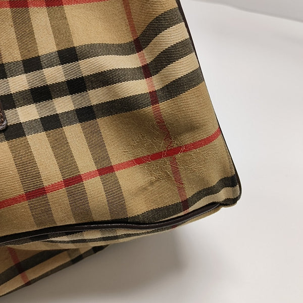 Canvas Shoulder Bag Brown