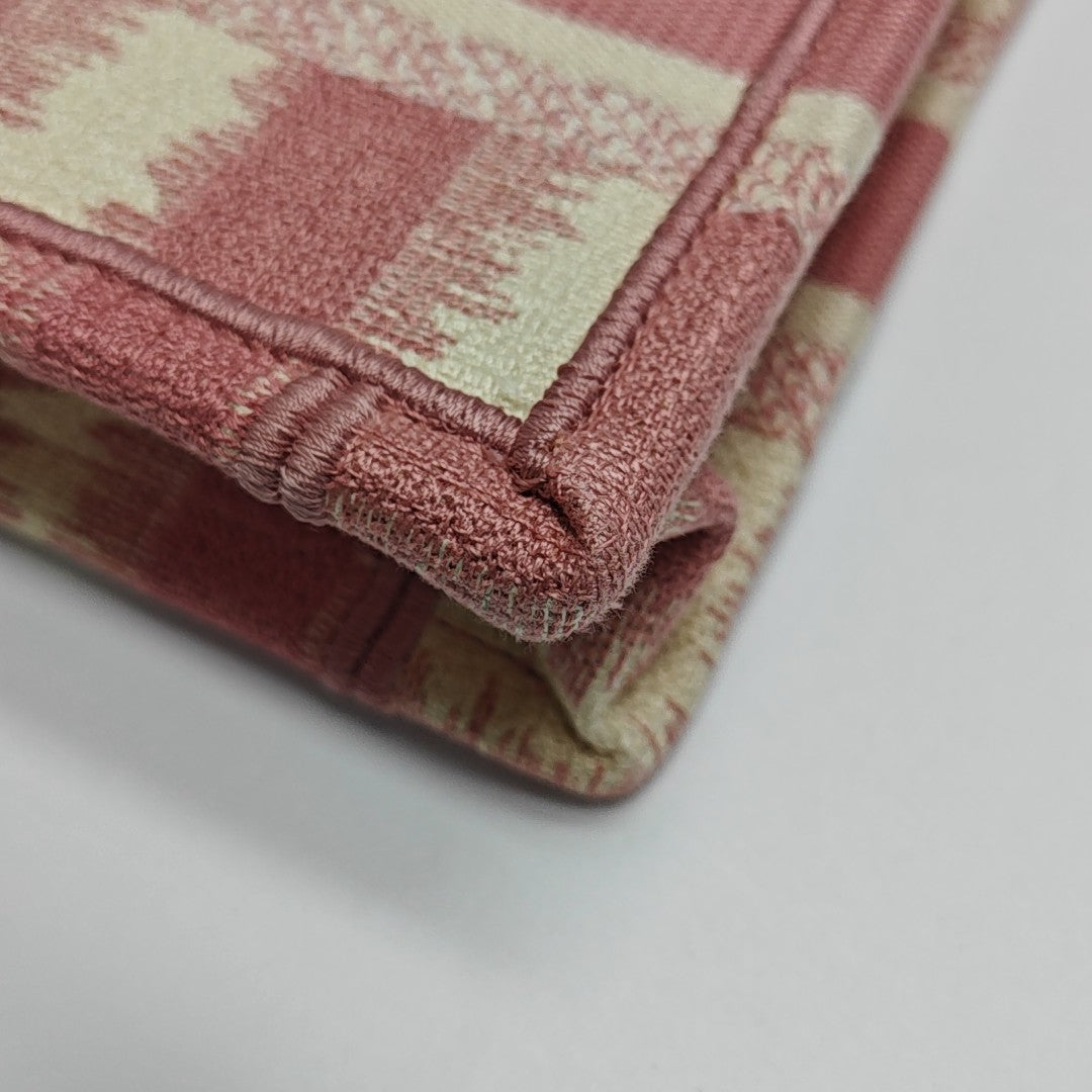Book Tote Mini Fabric Pink