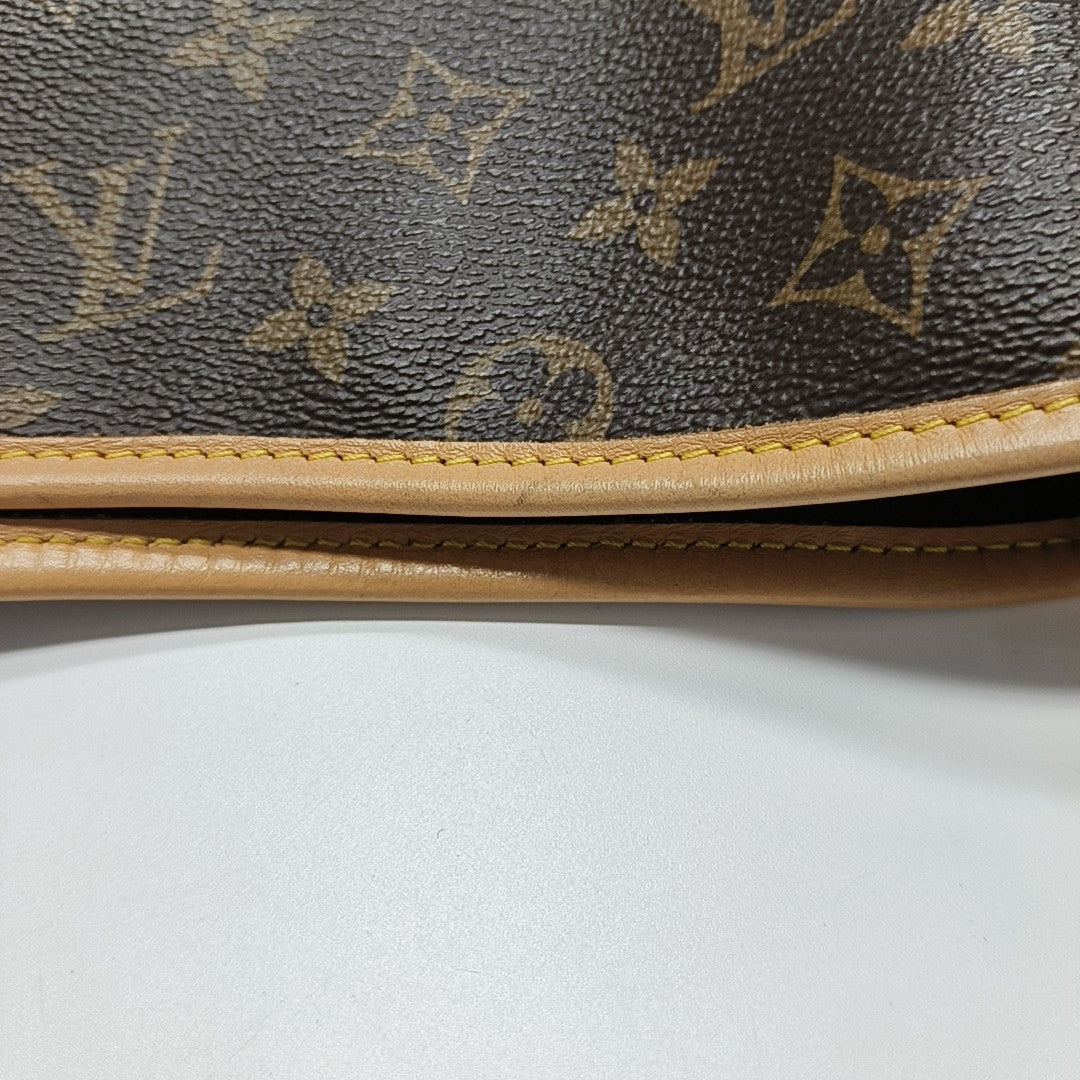 CARRYALL MM Monogram Coated Canvas Brown