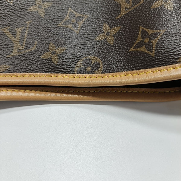 CARRYALL MM Monogram Coated Canvas Brown