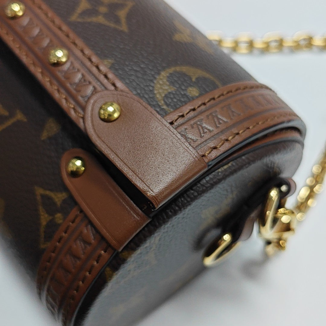 PAPILLON 19 Monogram Coated Canvas Brown