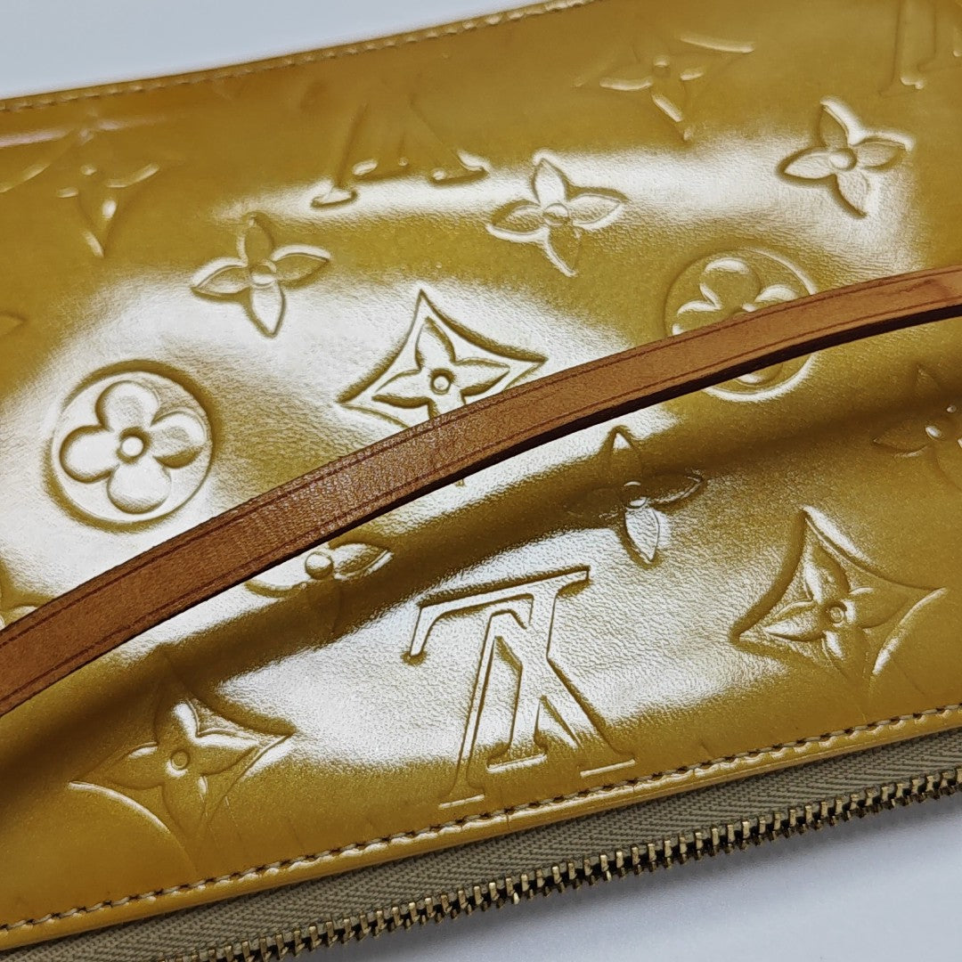 LEXINGTON Monogram Patent Leather Yellow