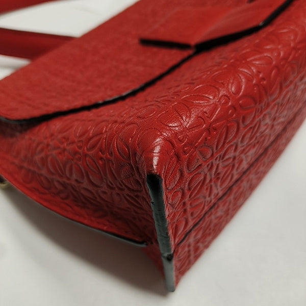 Avenue Monogram Calfskin Red