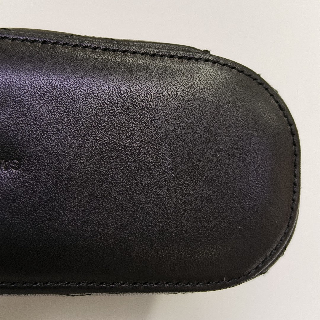 80'S VANITY Mini Quilted Lambskin Black