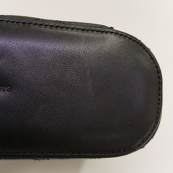 80'S VANITY Mini Quilted Lambskin Black