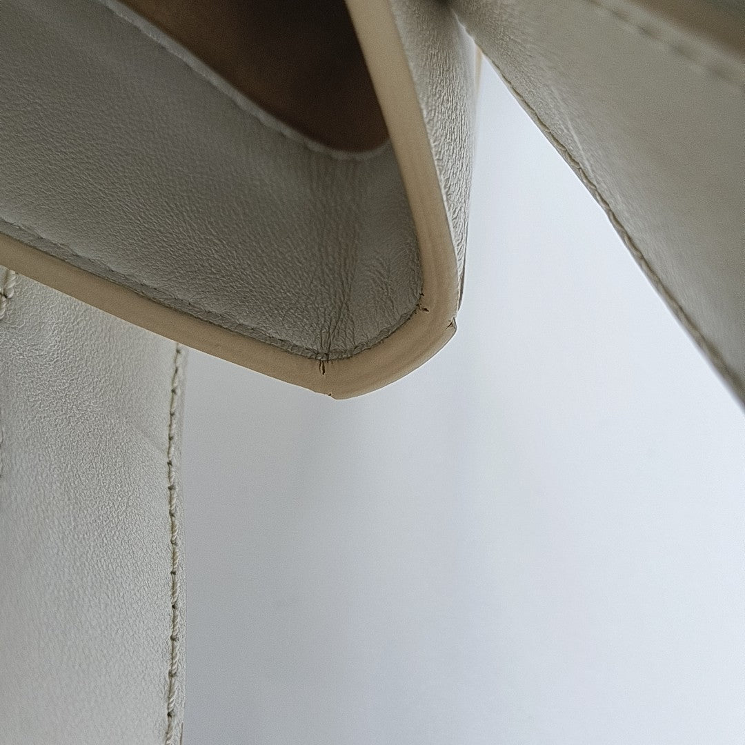 Calfskin Tote Bag White