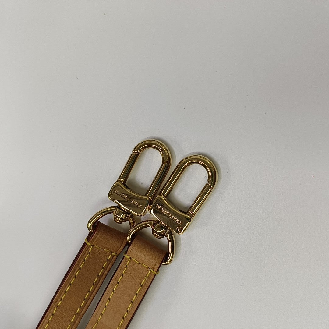 SPEEDY Nano Monogram Coated Canvas Brown
