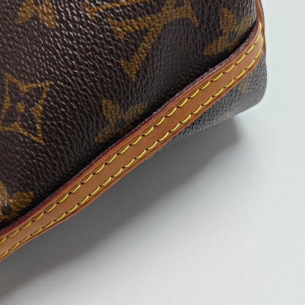 NÉONOÉ Nano Lona Revestida Monogram Marrón