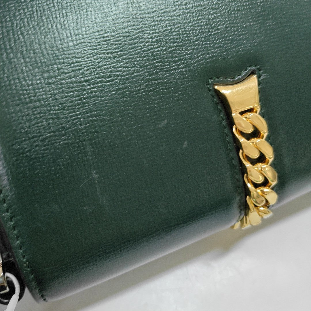 Sylvie 1969 Mini Calfskin Green