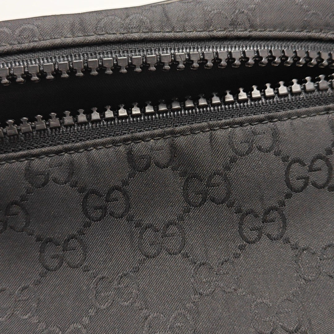 GG Imprime Monogram Canvas Black