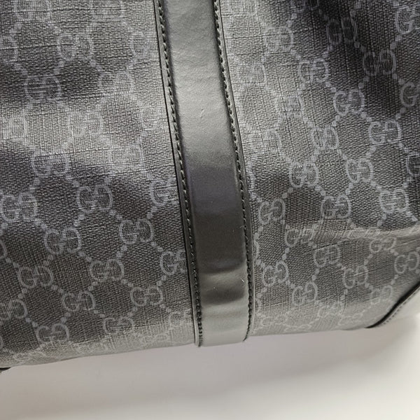 Monogram Coated Canvas Top Handle Bag Black