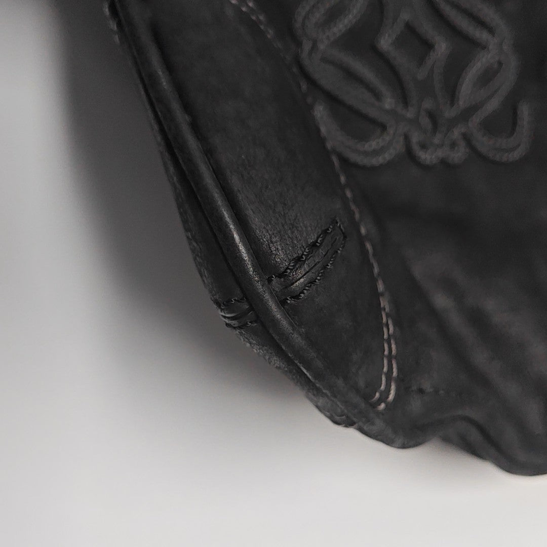 Calfskin Shoulder Bag Black