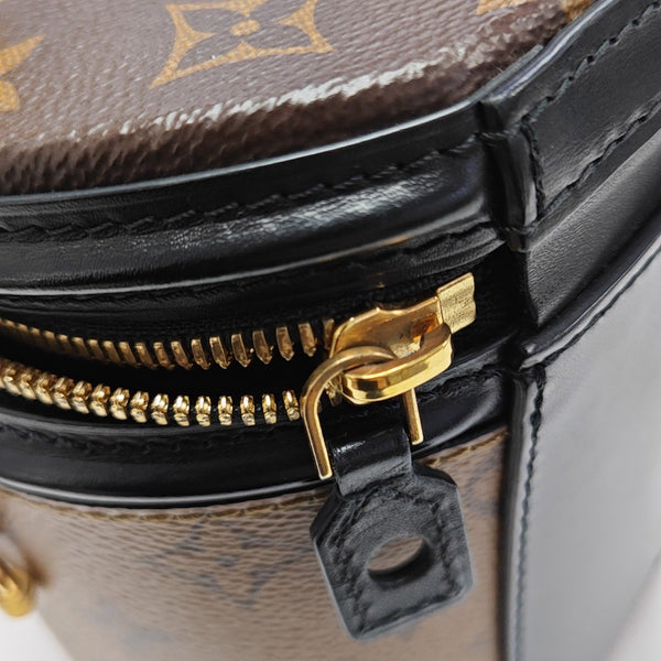 CANNES PM Monogram Coated Canvas Brown