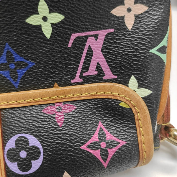 LV × TM ANNIE Monogram Coated Canvas Black
