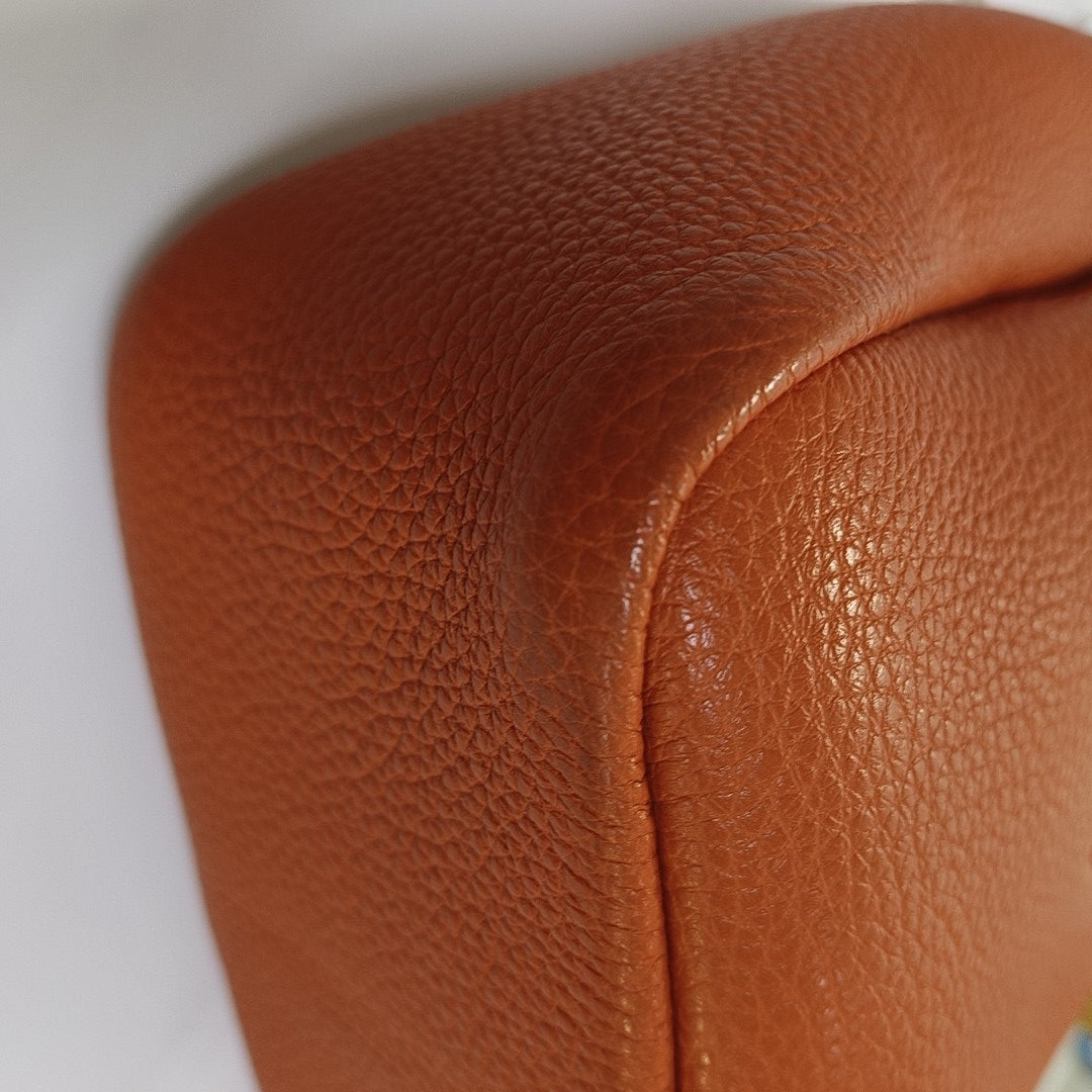 Hobo Quilted Calfskin Orange