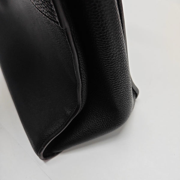 CITY STEAMER MM Calfskin Black