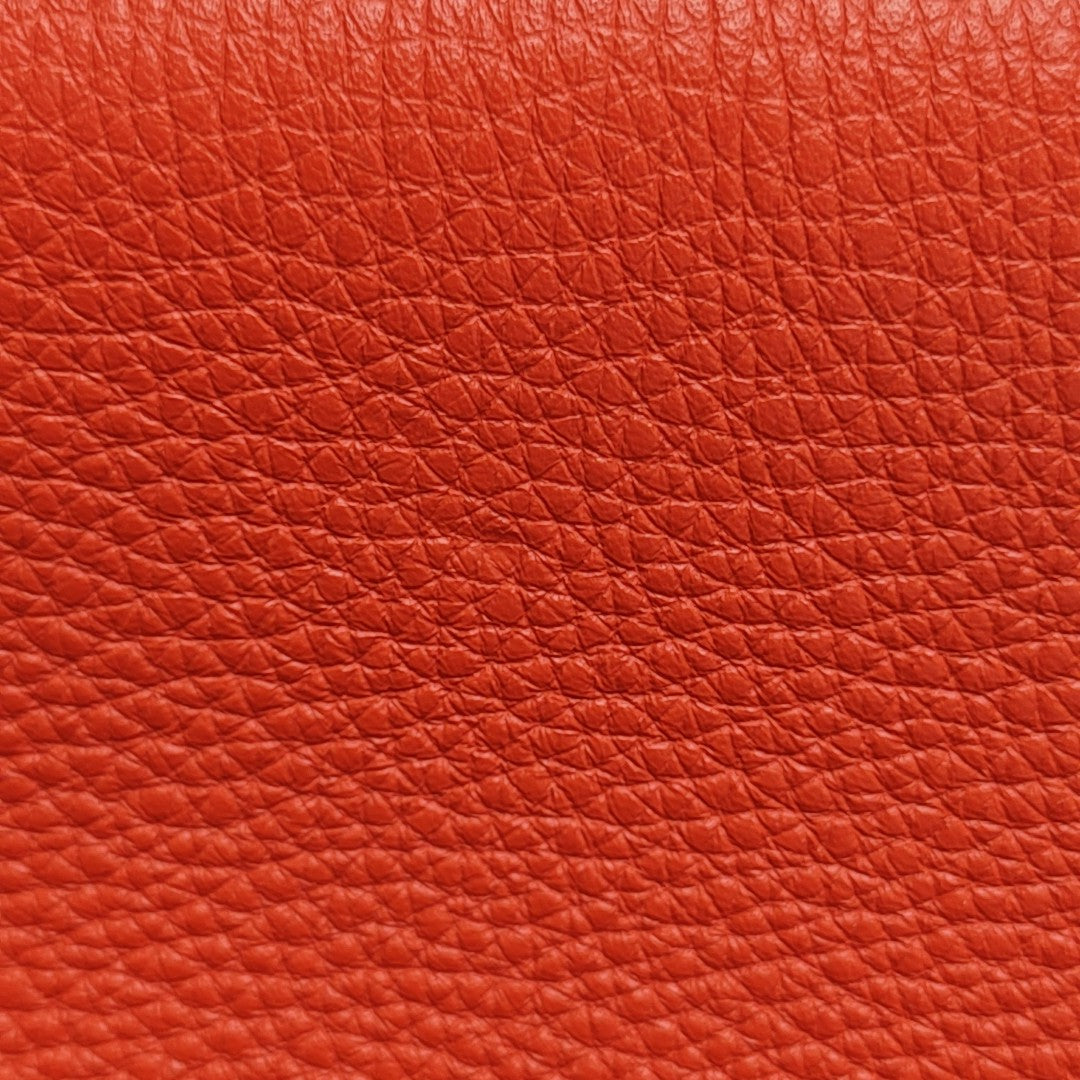 Calfskin Top Handle Bag Red