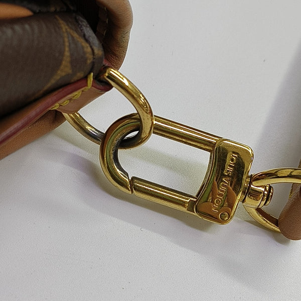 DIANE Monogram Coated Canvas Brown