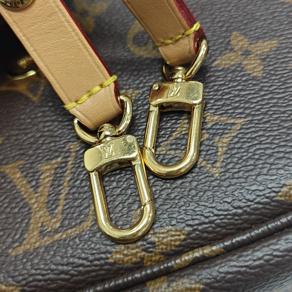 IVY Monogram Coated Canvas Brown