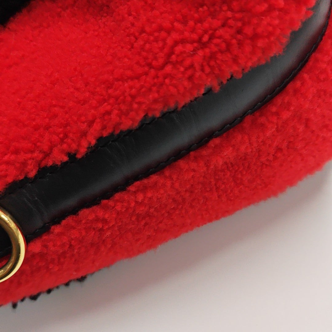 SPEEDY 25 Monogram Wool Black