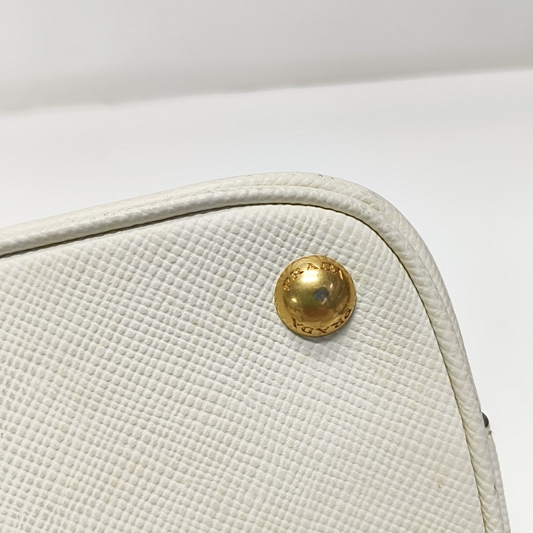 Promenade Saffiano Calfskin White