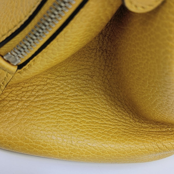 Calfskin Tote Bag Yellow
