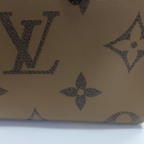 ONTHEGO MM Monogram Coated Canvas Brown