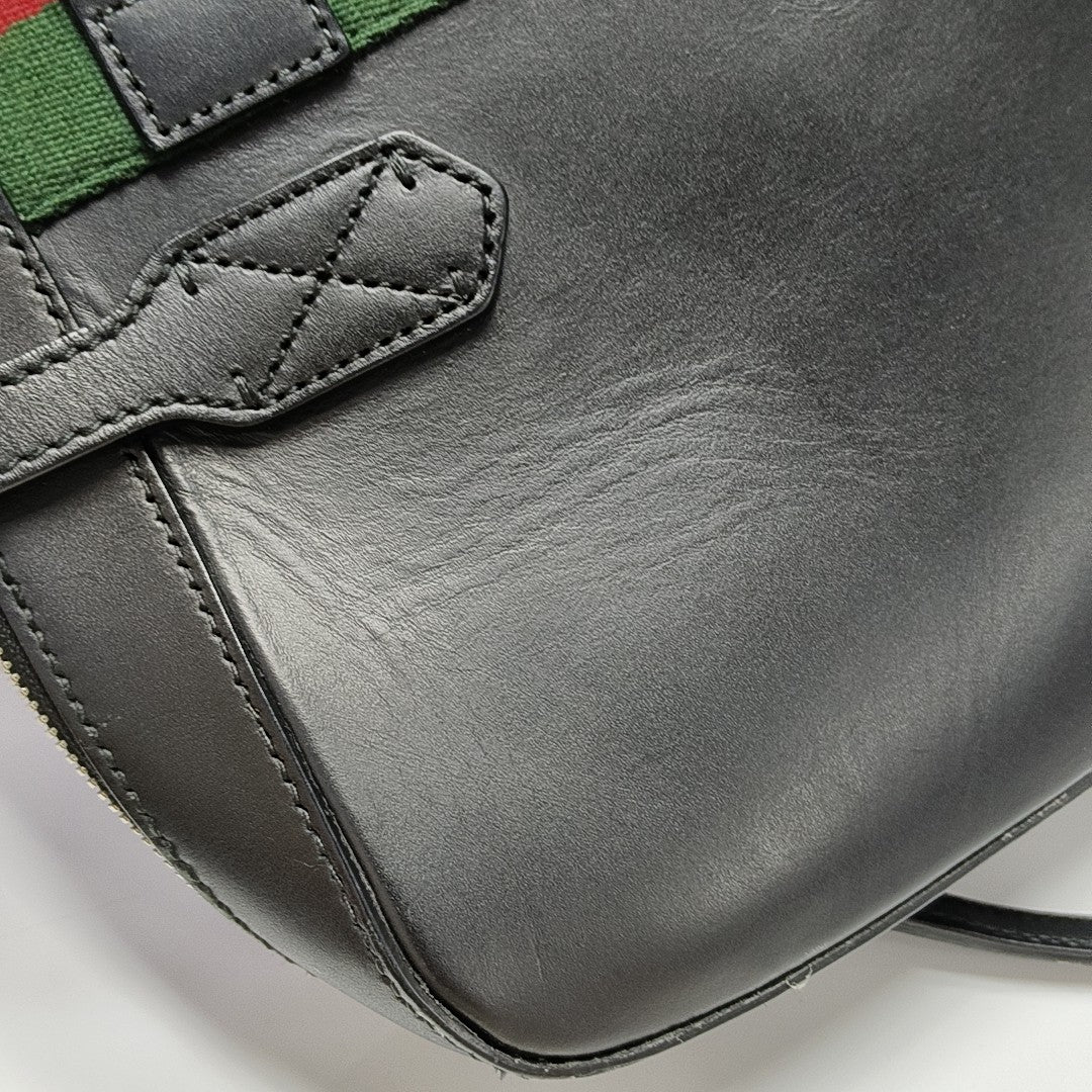 Calfskin Shoulder Bag Black