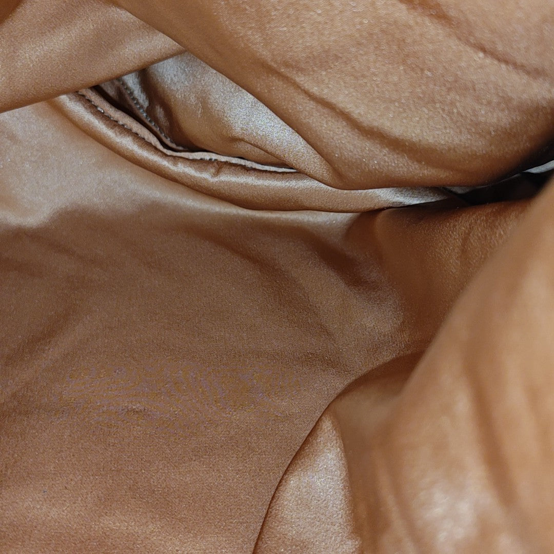 Nylon Tote Bag Brown
