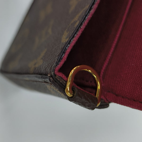 FÉLICIE Monogram Coated Canvas Brown