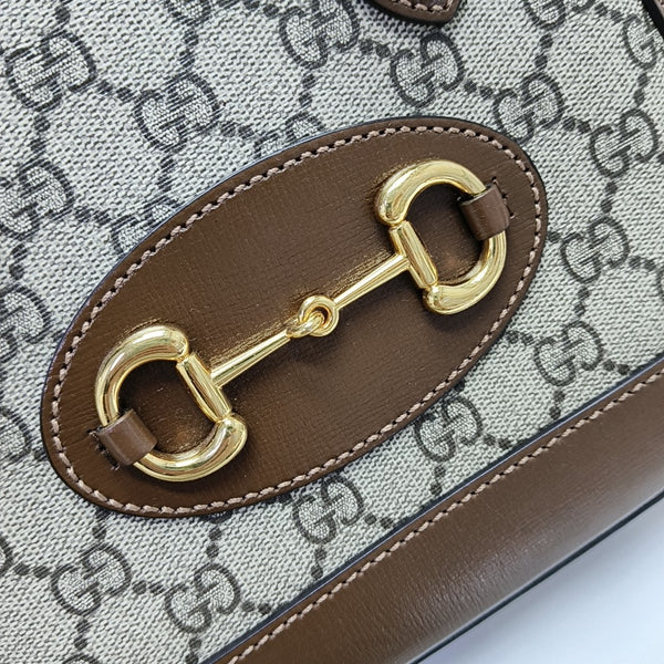 Horsebit 1955 Mini Coated Canvas Beige