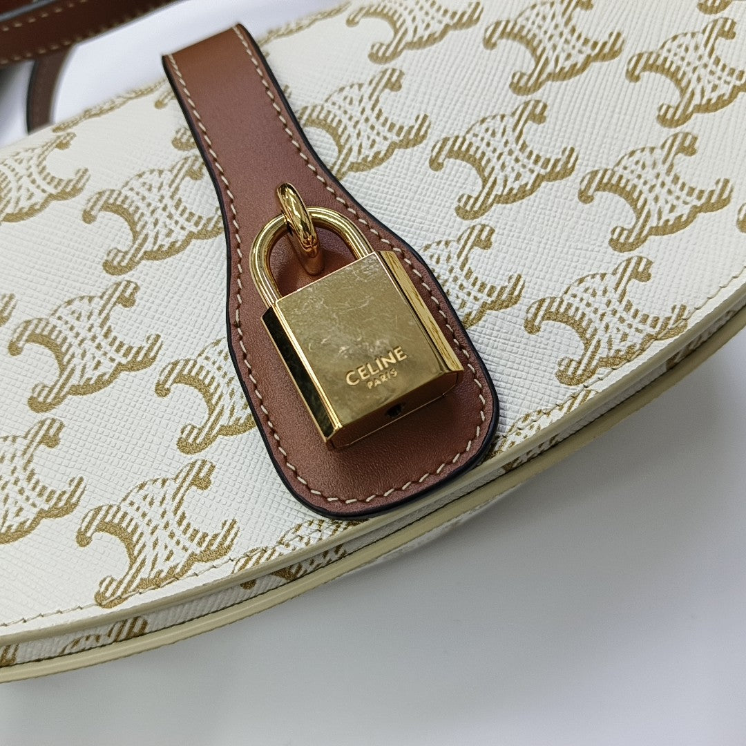 TABOU Mini Coated Canvas White