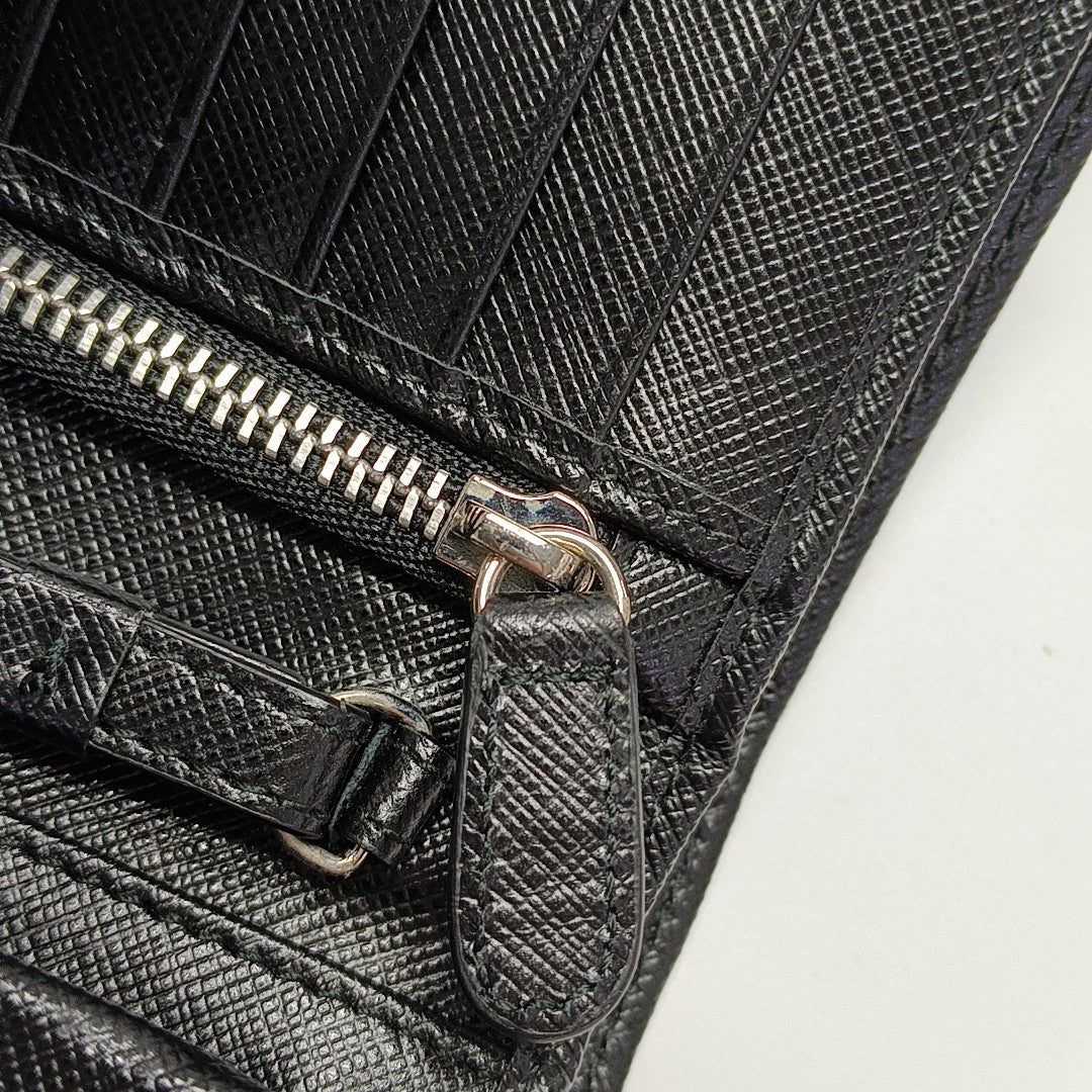 Calfskin Clutch Black